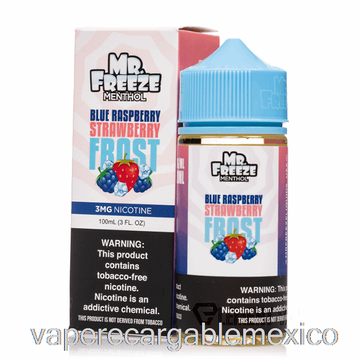 Vape Recargable Blue Razz Fresa Frost - Mr Frozen - 100ml 6mg